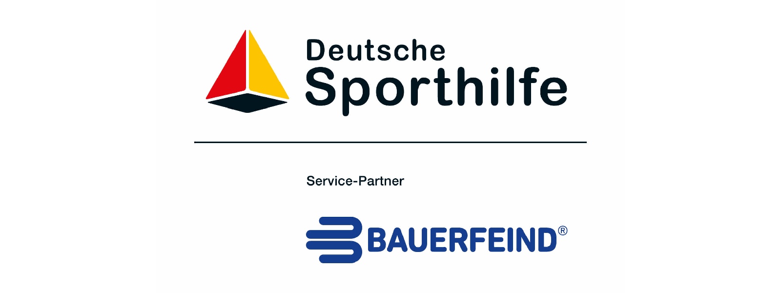 Deutsche Sporthilfe X Bauerfeind Logo von der Deutschen Sporthilfe und von Bauerfeind