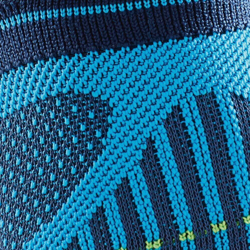 Sprunggelenkbandage rivera Detail 3D Airknit Zoom auf das Gestrick der Sportbandage für das Sprunggelenk